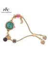 นาฬิกา PPC FONTAINEBLEAU PPC-EH02-GD-TBU CANNES EH02 24.5 MM, GOLD / TIFFANY BLUE นาฬิกา PPC FONTAINEBLEAU PPC-EH02-GD-TBU CANNES EH02 24.5 MM, GOLD / TIFFANY BLUE