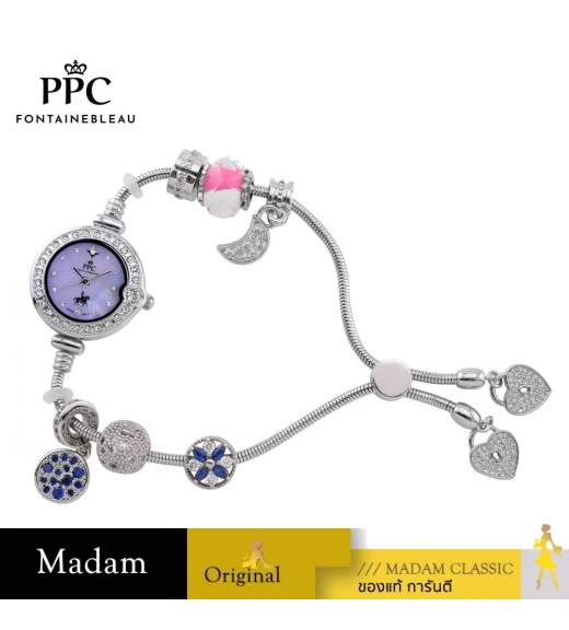 นาฬิกา PPC FONTAINEBLEAU PPC-EH02-LIC CANNES EH02 24.5 MM,LILAC นาฬิกา PPC FONTAINEBLEAU PPC-EH02-LIC CANNES EH02 24.5 MM,LILAC