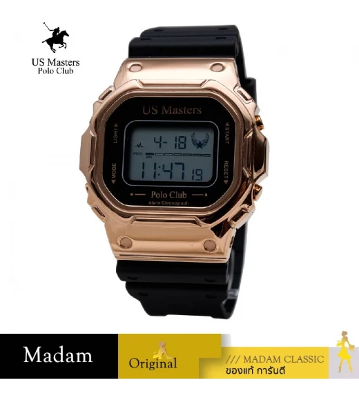 นาฬิกา US MASTERS POLO CLUB AS11.243-BK-RG AS11.243 44.5 MM.,BLACK / ROSE GOLD นาฬิกา US MASTERS POLO CLUB AS11.243-BK-RG AS11.243 44.5 MM.,BLACK / ROSE GOLD
