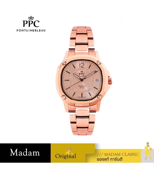 นาฬิกา PPC FONTAINEBLEAU PPC-EG09-RG CHARLES EG09 35 MM,ROSEGOLD