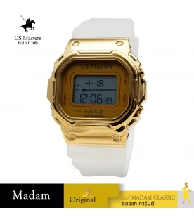 นาฬิกา US MASTERS POLO CLUB AS11.243-WE-GD AS11.243 44.5 MM.,WHITE / GOLD