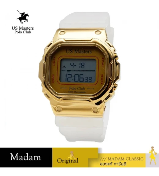 นาฬิกา US MASTERS POLO CLUB AS11.243-WE-GD AS11.243 44.5 MM.,WHITE / GOLD นาฬิกา US MASTERS POLO CLUB AS11.243-WE-GD AS11.243 44.5 MM.,WHITE / GOLD
