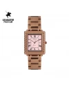 นาฬิกา US MASTERS POLO CLUB USM-DH10-RG-PK FIRST LADY ROMAN SQUARE DATE 28 MM,ROSEGOLD / PINK	