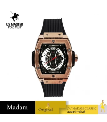 นาฬิกา US MASTERS POLO CLUB USM-DD19-RG LIBERTY SKELETON D19 47 MM.,ROSEGOLD
