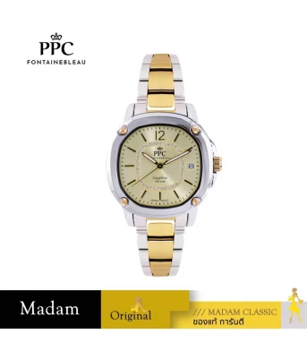 นาฬิกา PPC FONTAINEBLEAU PPC-EG09-SGD-GD CHARLES EG09 35 MM,SILVER GOLD / GOLD