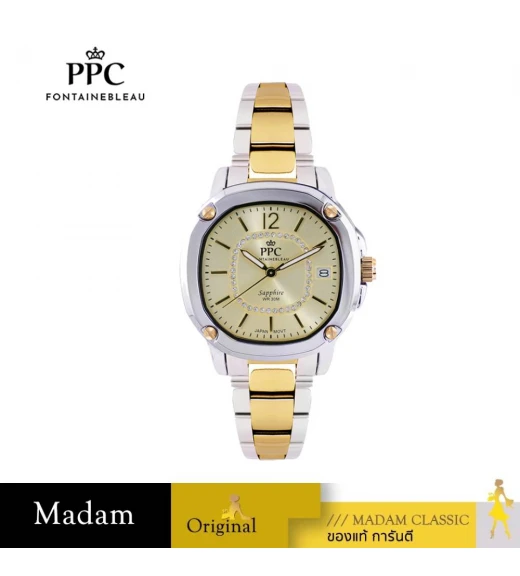 นาฬิกา PPC FONTAINEBLEAU PPC-EG09-SGD-GD CHARLES EG09 35 MM,SILVER GOLD / GOLD นาฬิกา PPC FONTAINEBLEAU PPC-EG09-SGD-GD CHARLES EG09 35 MM,SILVER GOLD / GOLD