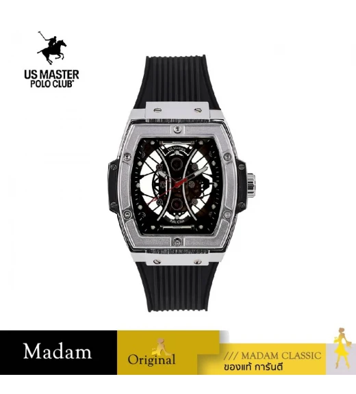 นาฬิกา US MASTERS POLO CLUB USM-DD19-SLV LIBERTY SKELETON D19 47 MM.,SILVER นาฬิกา US MASTERS POLO CLUB USM-DD19-SLV LIBERTY SKELETON D19 47 MM.,SILVER