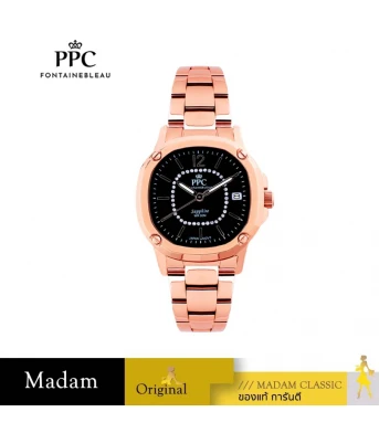 นาฬิกา PPC FONTAINEBLEAU PPC-EG09-RG-BK CHARLES EG09 35 MM,ROSEGOLD / BLACK