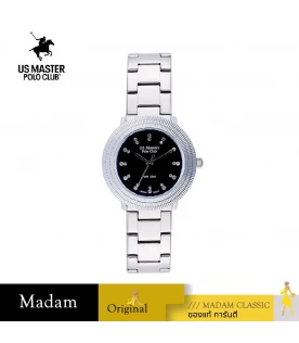 นาฬิกา US MASTERS POLO CLUB USM-DE18-BK FIRST LADY AURA 33 MM.,BLACK