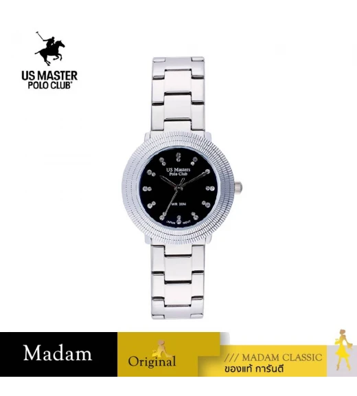 นาฬิกา US MASTERS POLO CLUB USM-DE18-BK FIRST LADY AURA 33 MM.,BLACK นาฬิกา US MASTERS POLO CLUB USM-DE18-BK FIRST LADY AURA 33 MM.,BLACK