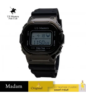 นาฬิกา US MASTERS POLO CLUB AS11.243-BK-BK AS11.243 44.5 MM.,BLACK / BLACK