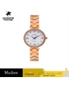 นาฬิกา US MASTERS POLO CLUB USM-DF11-RG-WE FIRST LADY WIND 30 MM,ROSEGOLD / WHITE	