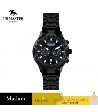 นาฬิกา US MASTER NEW YORK USM-FA06-BK-IPB CONTINENTAL FA06 47 MM.,BLACK / PLATING BLACK