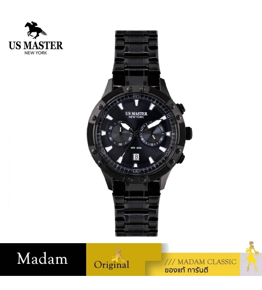 นาฬิกา US MASTER NEW YORK USM-FA06-BK-IPB CONTINENTAL FA06 47 MM.,BLACK / PLATING BLACK นาฬิกา US MASTER NEW YORK USM-FA06-BK-IPB CONTINENTAL FA06 47 MM.,BLACK / PLATING BLACK