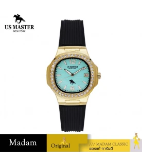 นาฬิกา US MASTER NEW YORK USM-DD54-GD-TBU  EMPIRE LADY DD54 32 MM.,GOLD / TIFFANY BLUE