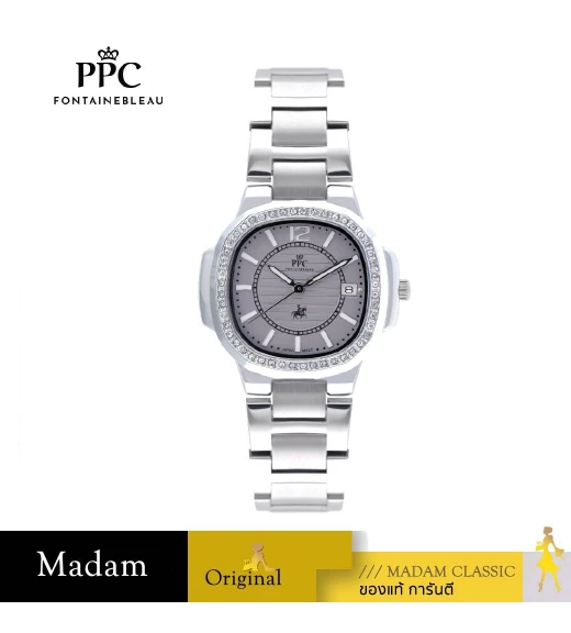 นาฬิกา PPC FONTAINEBLEAU PPC-EB08-GY MEDICI EB08 38 MM.,GREY นาฬิกา PPC FONTAINEBLEAU PPC-EB08-GY MEDICI EB08 38 MM.,GREY