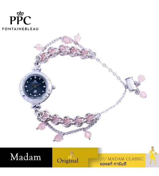 นาฬิกา PPC FONTAINEBLEAU PPC-FB03-BK CANNES FB03 26 MM.,BLACK นาฬิกา PPC FONTAINEBLEAU PPC-FB03-BK CANNES FB03 26 MM.,BLACK
