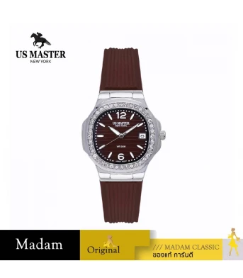 นาฬิกา US MASTER NEW YORK USM-DD54-BR-BR EMPIRE LADY DD54 32 MM.,BROWN / BROWN