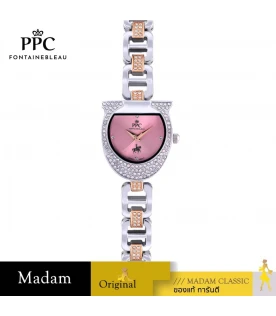 นาฬิกา PPC FONTAINEBLEAU PPC-EK05-SRG-PK CANNES EK05 24 MM.,SILVER ROSEGOLD / PINK