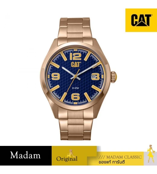 นาฬิกา CATERPILLAR QA.191.19.637 CAT H-DIAL 44 MM.,ROSEGOLD / NAVY BLUE