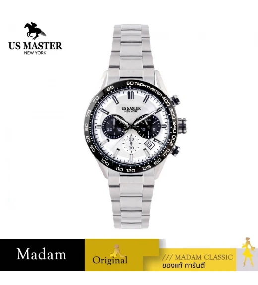 นาฬิกา US MASTER NEW YORK USM-EK07-WE SPEEDKING EK07 44 MM.,WHITE
