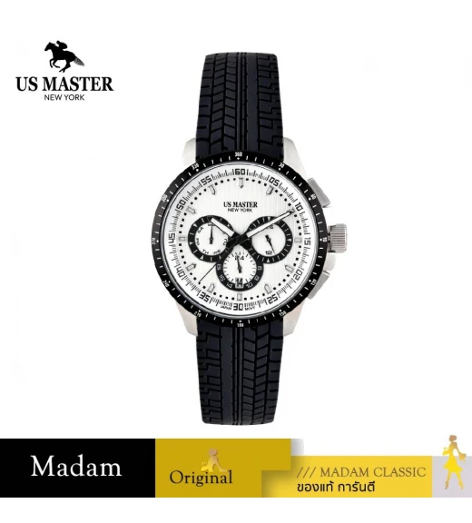 นาฬิกา US MASTER NEW YORK USM-EK09-BK-WE CONTINENTAL EK09 44 MM.,BLACK / WHITE