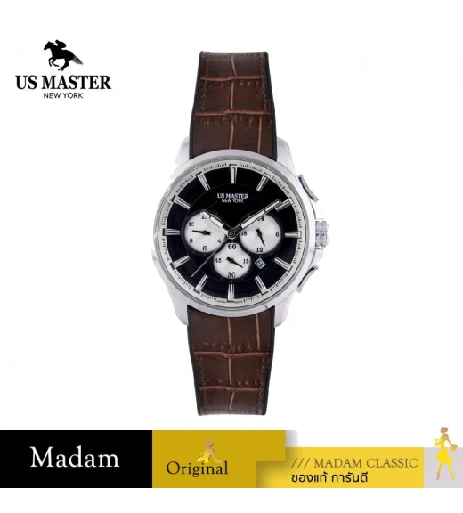 นาฬิกา US MASTER NEW YORK USM-EK02-BR-BK CONTINENTAL EK02 46 MM.,BROWN / BLACK นาฬิกา US MASTER NEW YORK USM-EK02-BR-BK CONTINENTAL EK02 46 MM.,BROWN / BLACK