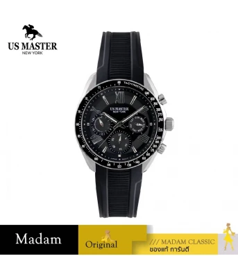 นาฬิกา US MASTER NEW YORK USM-EK12-BK-BK CONTINENTAL EK12 42 MM.,BLACK / BLACK