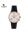 นาฬิกา US MASTER NEW YORK USM-EK12-BK-RWE CONTINENTAL EK12 42 MM.,BLACK / ROSEGOLD WHITE