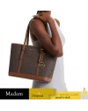 กระเป๋าสะพายไหล่ Michael Kors 35S0GTVT1V JET SET TRAVEL SMALL BROWN(BROWN)