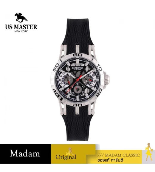 นาฬิกา US MASTER NEW YORK USM-EK04-BK-BK CONTINENTAL EK04 44 MM.,BLACK / BLACK นาฬิกา US MASTER NEW YORK USM-EK04-BK-BK CONTINENTAL EK04 44 MM.,BLACK / BLACK