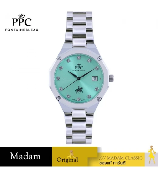 นาฬิกา PPC FONTAINEBLEAU PPC-FA06-TBU JOAN FA06 18 MM.,TIFFANY BLUE นาฬิกา PPC FONTAINEBLEAU PPC-FA06-TBU JOAN FA06 18 MM.,TIFFANY BLUE