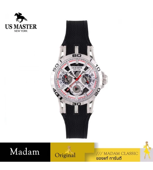 นาฬิกา US MASTER NEW YORK USM-EK04-BK-WE CONTINENTAL EK04 44 MM.,BLACK / WHITE นาฬิกา US MASTER NEW YORK USM-EK04-BK-WE CONTINENTAL EK04 44 MM.,BLACK / WHITE