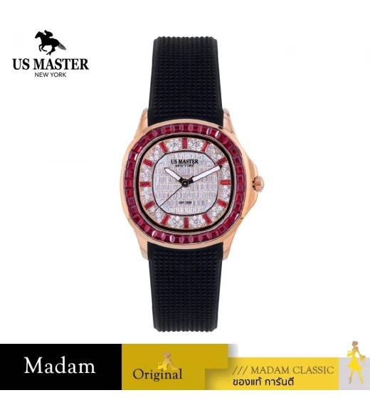 นาฬิกา US MASTER NEW YORK USM-ED02-BK-RGR DIANA ED02 35 MM.,BLACK / ROSEGOLD RED นาฬิกา US MASTER NEW YORK USM-ED02-BK-RGR DIANA ED02 35 MM.,BLACK / ROSEGOLD RED