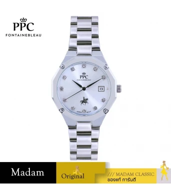 นาฬิกา PPC FONTAINEBLEAU PPC-FA06-WE JOAN FA06 18 MM.,WHITE