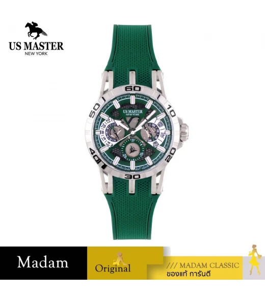 นาฬิกา US MASTER NEW YORK USM-EK04-GN-GN CONTINENTAL EK04 44 MM.,GREEN / GREEN