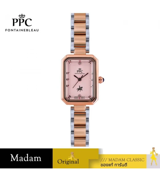 นาฬิกา PPC FONTAINEBLEAU PPC-FA04-SRG-LPK DORÉE FA04 20.5 MM.,SILVER ROSEGOLD / LIGHT PINK