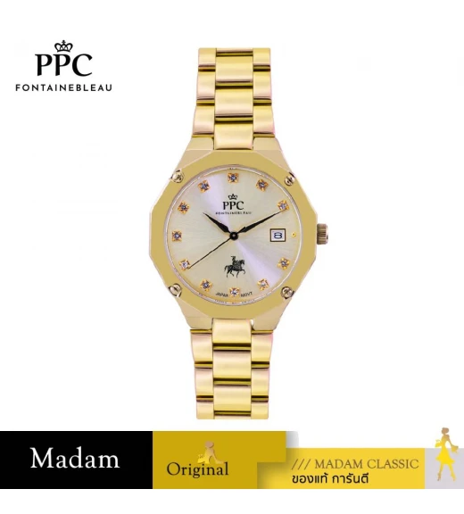 นาฬิกา PPC FONTAINEBLEAU PPC-FA06-GD JOAN FA06 18 MM.,GOLD นาฬิกา PPC FONTAINEBLEAU PPC-FA06-GD JOAN FA06 18 MM.,GOLD