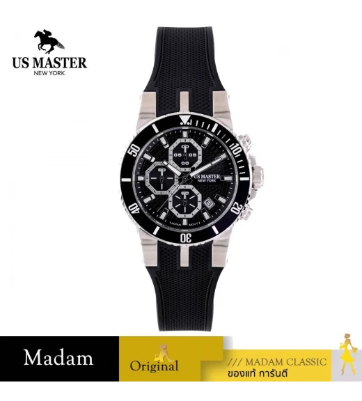 นาฬิกา US MASTER NEW YORK USM-EL01-BK-BK MACH 1 EL01 43 MM.,BLACK นาฬิกา US MASTER NEW YORK USM-EL01-BK-BK MACH 1 EL01 43 MM.,BLACK