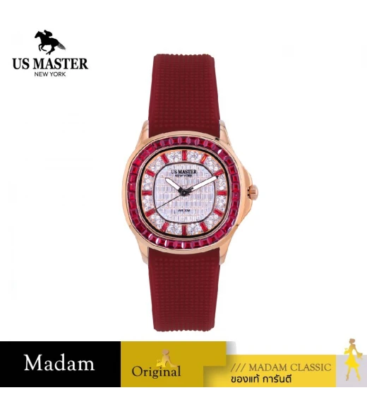 นาฬิกา US MASTER NEW YORK USM-ED02-RD-RGR DIANA ED02 35 MM.,RED / ROSEGOLD RED นาฬิกา US MASTER NEW YORK USM-ED02-RD-RGR DIANA ED02 35 MM.,RED / ROSEGOLD RED
