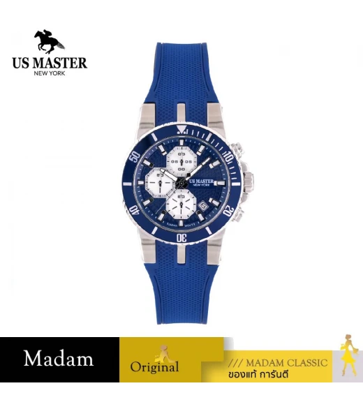 นาฬิกา US MASTER NEW YORK USM-EL01-BU-BU MACH 1 EL01 43 MM.,BLUE นาฬิกา US MASTER NEW YORK USM-EL01-BU-BU MACH 1 EL01 43 MM.,BLUE