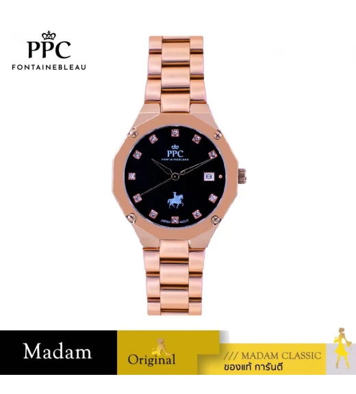 นาฬิกา PPC FONTAINEBLEAU PPC-FA06-RG-BK JOAN FA06 18 MM.,ROSEGOLD / BLACK นาฬิกา PPC FONTAINEBLEAU PPC-FA06-RG-BK JOAN FA06 18 MM.,ROSEGOLD / BLACK