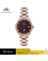 นาฬิกา PPC FONTAINEBLEAU PPC-FA06-SRG-BR JOAN FA06 18 MM.,SILVER ROSEGOLD / BROWN