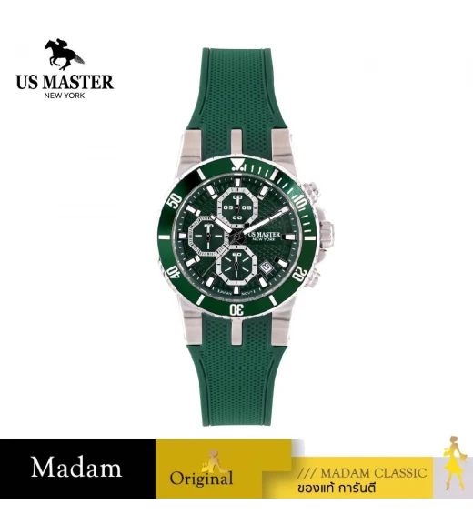 นาฬิกา US MASTER NEW YORK USM-EL01-GN-GN MACH 1 EL01 43 MM.,GREEN นาฬิกา US MASTER NEW YORK USM-EL01-GN-GN MACH 1 EL01 43 MM.,GREEN