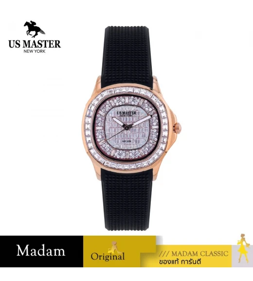 นาฬิกา US MASTER NEW YORK USM-ED02-BK-RPK DIANA ED02 35 MM.,BLACK / ROSEGOLD PINK นาฬิกา US MASTER NEW YORK USM-ED02-BK-RPK DIANA ED02 35 MM.,BLACK / ROSEGOLD PINK
