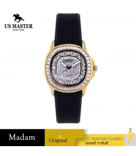 นาฬิกา US MASTER NEW YORK USM-ED02-BK-GBK DIANA ED02 35 MM.,BLACK / GOLD BLACK