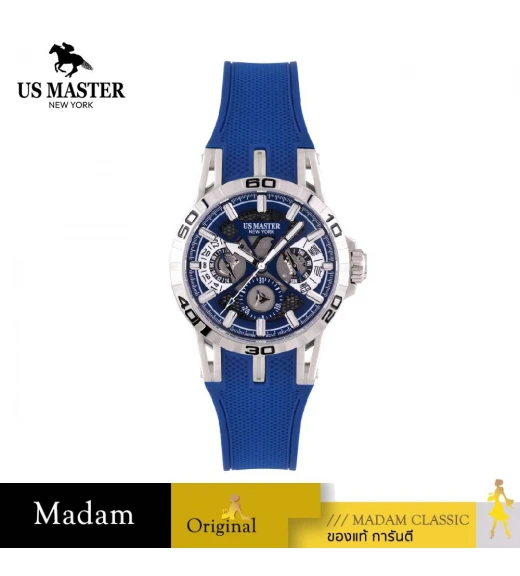นาฬิกา US MASTER NEW YORK USM-EK04-BU-BU CONTINENTAL EK04 44 MM.,BLUE / BLUE นาฬิกา US MASTER NEW YORK USM-EK04-BU-BU CONTINENTAL EK04 44 MM.,BLUE / BLUE