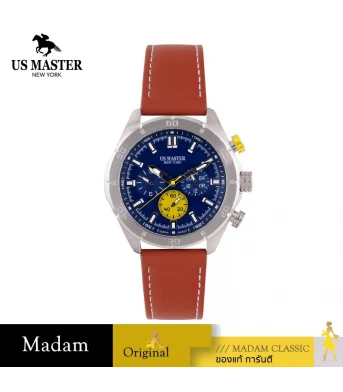 นาฬิกา US MASTER NEW YORK USM-FA02-BR-BU CONTINENTAL FA02 45 MM.,BROWN / BLUE