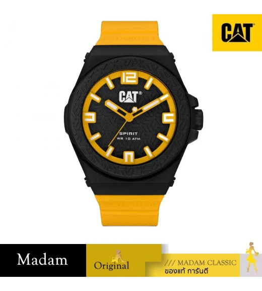 นาฬิกา CATERPILLAR LO.111.27.137 CAT SPIRIT 44 MM.,YELLOW / BLACK นาฬิกา CATERPILLAR LO.111.27.137 CAT SPIRIT 44 MM.,YELLOW / BLACK