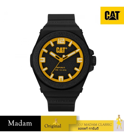 นาฬิกา CATERPILLAR LO.111.21.137 CAT SPIRIT 43 MM.,YELLOW / BLACK นาฬิกา CATERPILLAR LO.111.21.137 CAT SPIRIT 43 MM.,YELLOW / BLACK